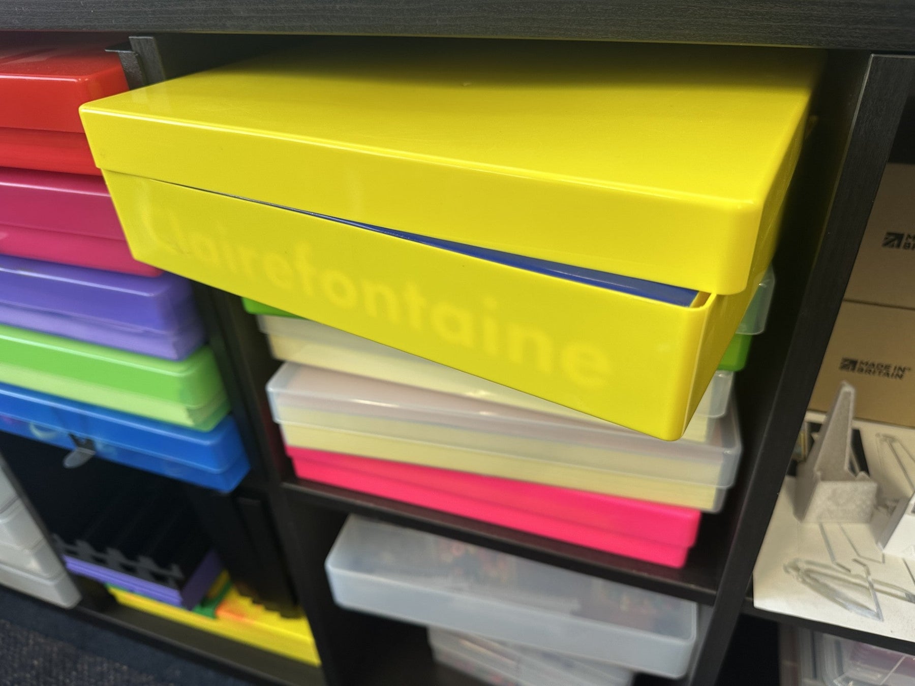 WestonBoxes A4 Paper Storage Box with simple drop on lid ideal for storing a4 paper