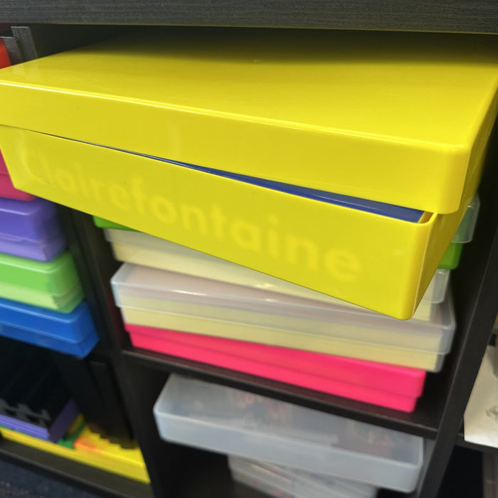 WestonBoxes A4 Paper Storage Box with simple drop on lid ideal for storing a4 paper