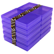 10 Purple A4 Storage Boxes