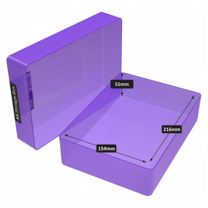 A5 Plastic Storage Box