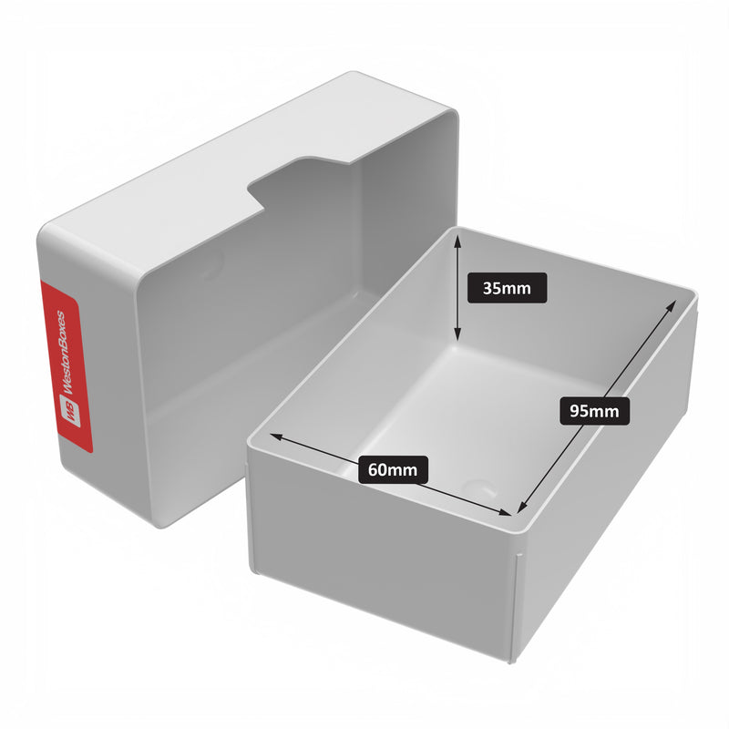 35mm Business Card Box TOUGH, Heavy Duty, Impact Resistant Plastic Storage Box