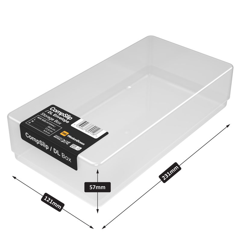 Compliment Slip & DL Envelope Storage Box