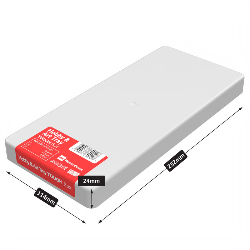 Hobby & Art Tray TOUGH, Heavy Duty, Impact Resistant Plastic Storage Box