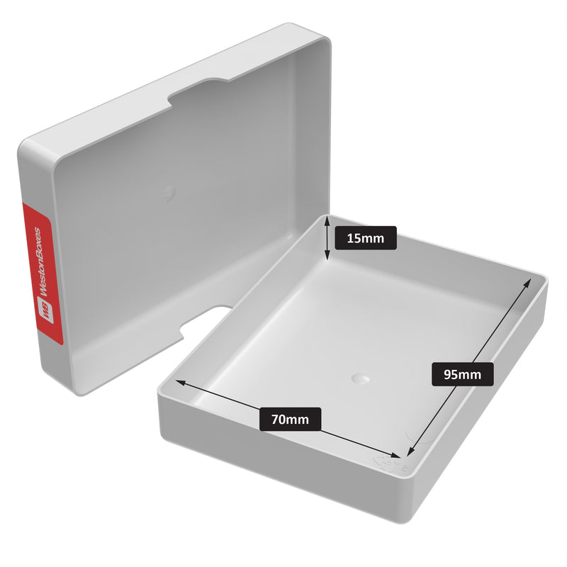 Playing Card Box TOUGH, Heavy Duty, Impact Resistant Plastic Storage Box