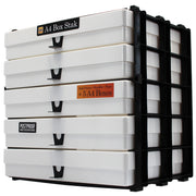 White / Opaque, WestonBoxes Craft Storage Box Stak Stack Unit For A4 Paper Storage Boxes