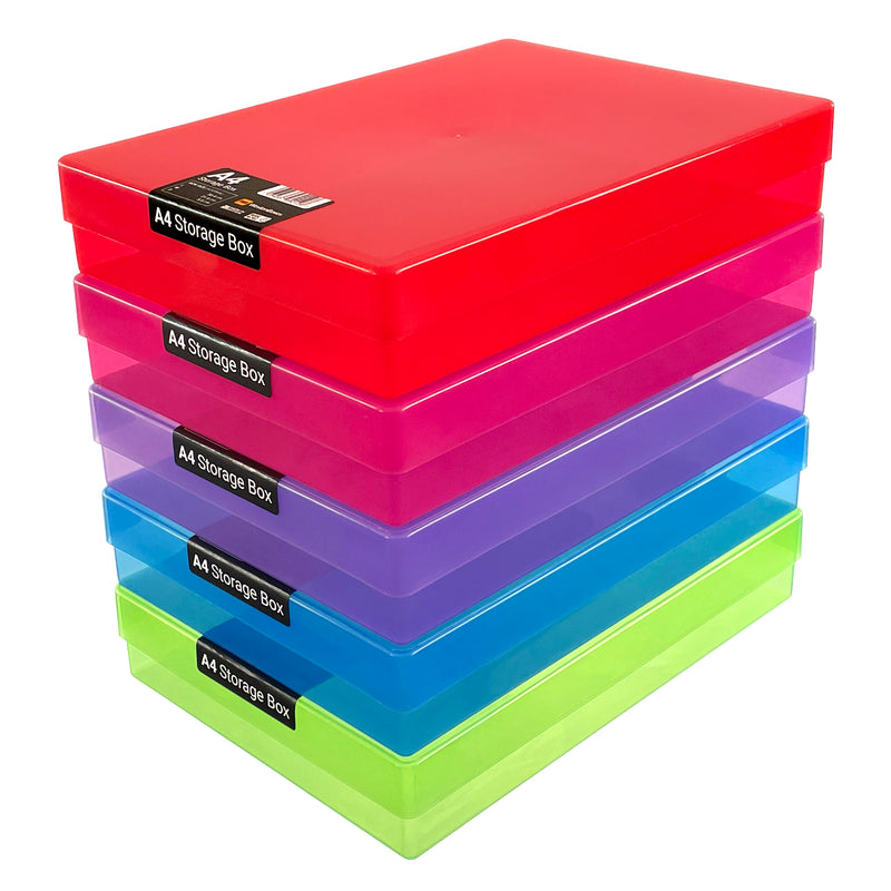A4 Plastic Storage Box