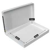 WestonBoxes TOUGH | Slim A5 Packaging Boxes, White / Opaque