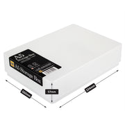 Clear / Transparent, westonboxes a5 paper plastic storage box