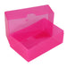 Pink / Transparent, Weston Boxes 35mm Deep Business Card Box